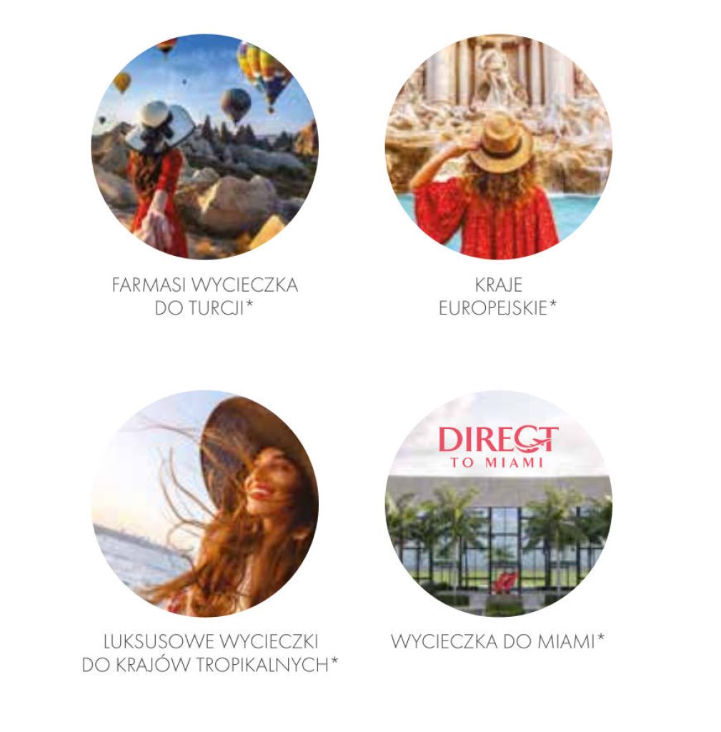 Farmasi Polska wycieczki